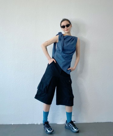 Black Worker Shorts #250414